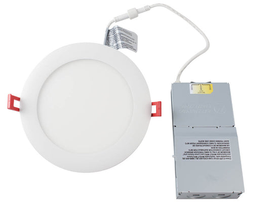 Lithonia 6", 14 Watt Flat LED Downlight, Color Selectable, 120-277V, No Recessed Can or J-Box Needed