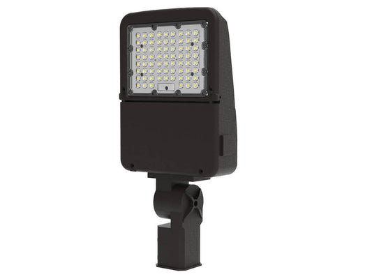 Halco 100 Watt LED Flood Light Fixture With Slipfitter Mount, Color Selectable, 250 Watt HID Equivalent