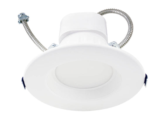 MaxLite 4" 12 Watt Recessed Downlight, 0-10V Dimmable, Color Selectable