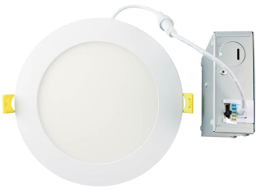 Halco 15 Watt 6" Flat LED Downlight, Color Selectable, 90 CRI