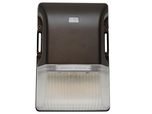 MaxLite Slim Profile LED Entry Wallpack Security Fixture With Photocell, Wattage and Color Selectable