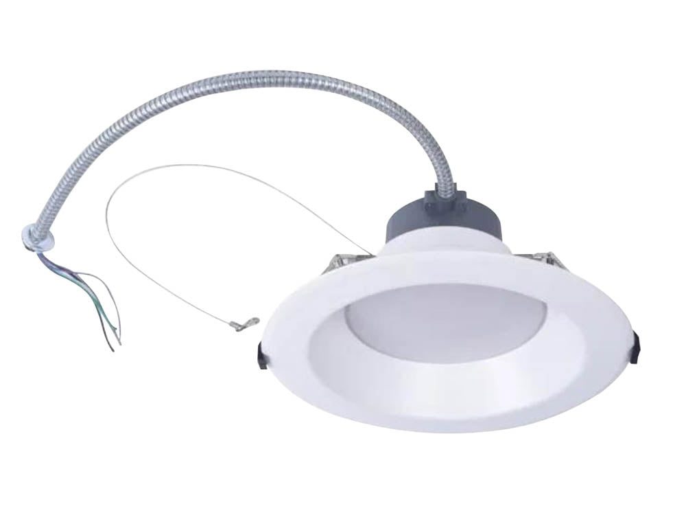 Halco 8" Commercial LED Downlight, 120-277V, 90 CRI, Wattage and Color Selectable